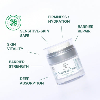 Rose Face Anti-Aging Cream and Moisturizer